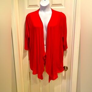 Like new, filmy cardigan Lane Bryant, size 22